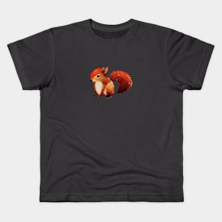 Red Squirrel Kids T-Shirt